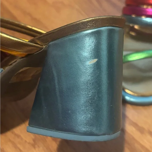 Farm Rio Luxury Rainbow Sandals - size 7 - Picture 4 of 8